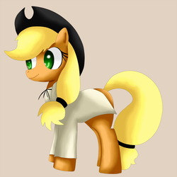 Size: 1100x1100 | Tagged: safe, artist:king-sobrero, applejack, earth pony, pony, g4, female, solo