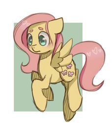 Size: 782x859 | Tagged: safe, artist:fewderpewders, fluttershy, g4, female, solo