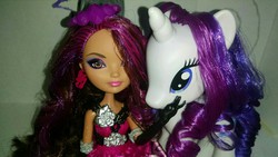 Size: 1280x721 | Tagged: safe, rarity, g4, briar beauty, doll, ever after high