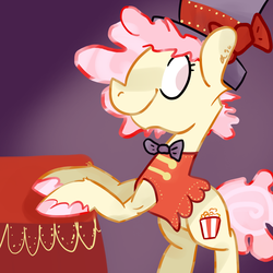 Size: 1000x1000 | Tagged: safe, artist:rivalcat, oc, oc only, oc:carnival circus, carnival, circus, solo