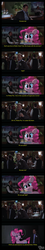 Size: 492x2737 | Tagged: safe, artist:1trick, edit, edited screencap, screencap, pinkie pie, earth pony, human, pony, g4, american beauty, comic, crossover, drugs, female, kevin spacey, lester burnham, mare, marijuana, subtitles