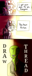 Size: 645x1517 | Tagged: artist needed, safe, oc, oc only, oc:anon, human, /mlp/, 4chan, anonymous, autism, clipboard, comic, drawthread