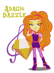 Size: 1126x1522 | Tagged: safe, artist:flutterluv, adagio dazzle, equestria girls, g4, my little pony equestria girls: rainbow rocks, cutie mark, female, solo