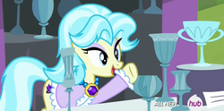 Size: 1241x617 | Tagged: safe, screencap, amethyst gleam, g4, my little pony: friendship is magic, trade ya!, bad trade ammie, exploitable meme, meme