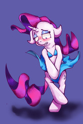 Size: 1000x1500 | Tagged: dead source, safe, artist:espeon, artist:that-purple-cat, rarity, pony, g4, bipedal, blushing, bra, bra on pony, clothes, covering, covering crotch, embarrassed, embarrassed underwear exposure, female, marilyn monroe, movie reference, parody, skirt, solo, the seven year itch, underwear, wardrobe malfunction