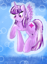 Size: 598x806 | Tagged: safe, artist:blueshadowsmist, twilight sparkle, alicorn, pony, g4, female, mare, solo, twilight sparkle (alicorn)