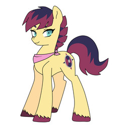 Size: 1600x1600 | Tagged: safe, artist:kianamai, oc, oc only, oc:hlin, pony, kilalaverse, female, mare, next generation, offspring, offspring's offspring, parent:oc:fletcher, parent:oc:starburst, parents:oc x oc, simple background, solo, unshorn fetlocks, white background