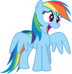 Size: 6600x6785 | Tagged: safe, artist:sir-teutonic-knight, rainbow dash, g4, .svg available, absurd resolution, female, simple background, solo, transparent background, vector