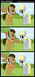 Size: 1050x2310 | Tagged: safe, artist:bristlestream, derpy hooves, doctor whooves, time turner, pegasus, pony, g4, comic, female, gallifrey, mare