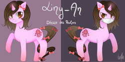 Size: 1264x632 | Tagged: safe, artist:liny-an, oc, oc only, pony, ponified, solo