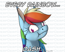 Size: 1280x1024 | Tagged: safe, artist:arceus55, rainbow dash, g4, derp, drool, female, solo