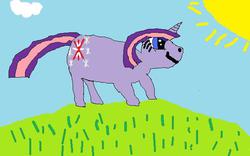 Size: 640x400 | Tagged: safe, twilight sparkle, g4, 1000 hours in ms paint, ms paint