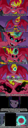 Size: 500x2239 | Tagged: safe, screencap, sunset shimmer, twilight sparkle, equestria girls, g4, my little pony equestria girls, bleach (manga), comic, crossover, dialogue, screencap comic, sunset satan