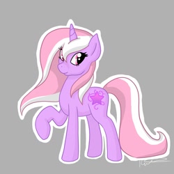 Size: 1280x1280 | Tagged: safe, artist:velocityraptor, oc, oc only, oc:starlight swirl, solo