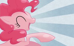 Size: 640x400 | Tagged: safe, artist:kriahfox, pinkie pie, g4, eyes closed, female, solo