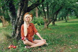 Size: 3318x2212 | Tagged: safe, artist:sewingintherain, applejack, human, g4, clothes, cosplay, costume, high res, irl, irl human, photo, solo