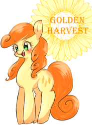 Size: 638x862 | Tagged: safe, artist:misocha, carrot top, golden harvest, pony, g4, blushing, cute, cutie top, female, flower, mare, open mouth, pixiv, solo