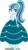 Size: 4404x7815 | Tagged: safe, artist:atomicmillennial, sonata dusk, equestria girls, g4, my little pony equestria girls: rainbow rocks, absurd resolution, beautiful, blue, clothes, cute, dress, female, simple background, solo, sonatabetes, transparent background, vector