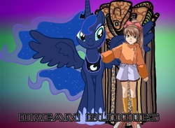 Size: 1024x748 | Tagged: safe, princess luna, g4, babylon 5, buddies, crossover, kosh, photoshop, psychedelic, scryed, text edit, yuta kanami