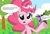 Size: 1365x933 | Tagged: safe, artist:thegreatrouge, pinkie pie, twilight sparkle, alicorn, pony, g4, female, fourth wall, mare, twilight sparkle (alicorn)