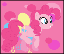 Size: 586x494 | Tagged: safe, artist:wolfyenderborn, pinkie pie, g4, female, solo