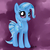 Size: 600x600 | Tagged: safe, artist:fionacart, trixie, pony, unicorn, g4, female, mare, simple background, solo