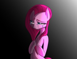 Size: 2598x2007 | Tagged: safe, artist:hosikawa, pinkie pie, earth pony, pony, g4, female, high res, pinkamena diane pie, pixiv, solo