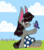 Size: 992x1135 | Tagged: safe, artist:joceblue, smarty pants, twilight sparkle, butterfly, g4, ponified, species swap