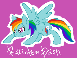 Size: 605x454 | Tagged: safe, artist:gzasutta, rainbow dash, g4, female, pixiv, solo