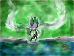 Size: 1024x768 | Tagged: safe, artist:loreto-arts, spike, g4, magic