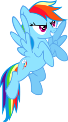 Size: 437x782 | Tagged: safe, artist:tollywoga, rainbow dash, pegasus, pony, g4, female, flying, mare, simple background, solo, transparent background, vector