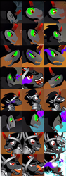 Size: 302x806 | Tagged: safe, king sombra, g4, curved horn, dark magic, expressions, horn, icon, magic, sombra eyes
