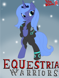 Size: 783x1021 | Tagged: safe, artist:bigrinth, princess luna, g4, crossover, equestria warriors, female, hyrule warriors, midna, s1 luna, solo, the legend of zelda