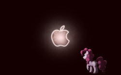 Size: 1600x1000 | Tagged: safe, pinkie pie, g4, apple, female, solo