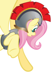 Size: 3613x5050 | Tagged: safe, artist:qtmarx, fluttershy, private pansy, pegasus, pony, g4, female, simple background, solo, transparent background, vector