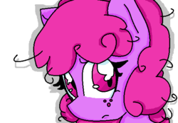 Size: 526x367 | Tagged: safe, artist:twithehedgehog, oc, oc only, earth pony, pony, freckles, solo