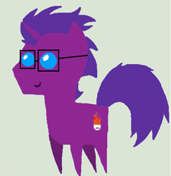 Size: 459x472 | Tagged: safe, artist:myfaceisonfire11, oc, oc only, oc:sagebrush fire, pointy ponies