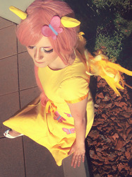 Size: 851x1137 | Tagged: safe, artist:xxsumielovenerdsxx, fluttershy, human, g4, cosplay, irl, irl human, photo