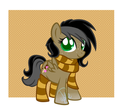 Size: 2477x2209 | Tagged: safe, artist:xwhitedreamsx, oc, oc only, pegasus, pony, clothes, freckles, high res, scarf, solo