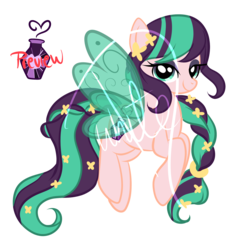 Size: 2329x2333 | Tagged: safe, artist:xwhitedreamsx, oc, oc only, fairy, original species, auction, high res, simple background, solo, transparent background