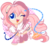 Size: 400x365 | Tagged: safe, artist:xwhitedreamsx, oc, oc only, oc:pompom merengue, simple background, solo, transparent background