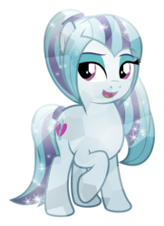 Size: 5000x6922 | Tagged: safe, artist:meteor-spark, sonata dusk, pony, equestria girls, g4, my little pony equestria girls: rainbow rocks, absurd resolution, bedroom eyes, crystallized, cute, equestria girls ponified, female, glowing, open mouth, ponified, raised hoof, simple background, smiling, solo, sonatabetes, sparkles, transparent background, vector
