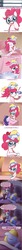 Size: 600x6942 | Tagged: safe, artist:solar-slash, derpy hooves, pinkie pie, twilight sparkle, ask pinkie pie solutions, g4, ask, bath, bed, book, candle, comic, dizzy hooves, filly, hair dryer, sleeping, tumblr