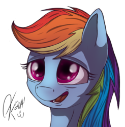 Size: 494x502 | Tagged: safe, artist:allyster-black, rainbow dash, g4, female, simple background, solo