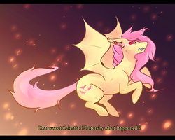 Size: 1024x821 | Tagged: safe, artist:naminzo, fluttershy, g4, female, flutterbat, solo