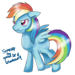 Size: 2000x2000 | Tagged: safe, artist:stockingstreams, rainbow dash, g4, crying, dialogue, female, filly, filly rainbow dash, high res, puffy cheeks, solo, younger