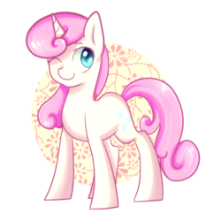 Size: 1000x1000 | Tagged: safe, artist:nao-shii, twinkleshine, pony, g4, female, simple background, solo, transparent background, wink