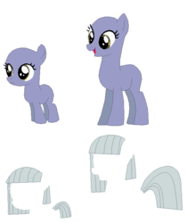 Size: 584x696 | Tagged: safe, artist:selenaede, limestone pie, g4, cute, filly, frown, open mouth, smiling, template