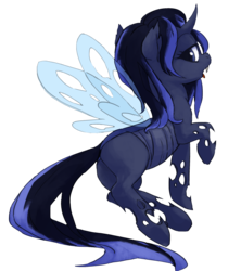 Size: 1904x2146 | Tagged: safe, artist:paradoxbroken, oc, oc only, oc:shadow whistle, changeling, blue changeling, butt, plot, simple background, solo, transparent background, vector