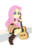 Size: 3307x4677 | Tagged: safe, artist:skycatcherequestria, fluttershy, equestria girls, g4, acoustic guitar, alternate universe, bracelet, female, guitar, musical instrument, solo